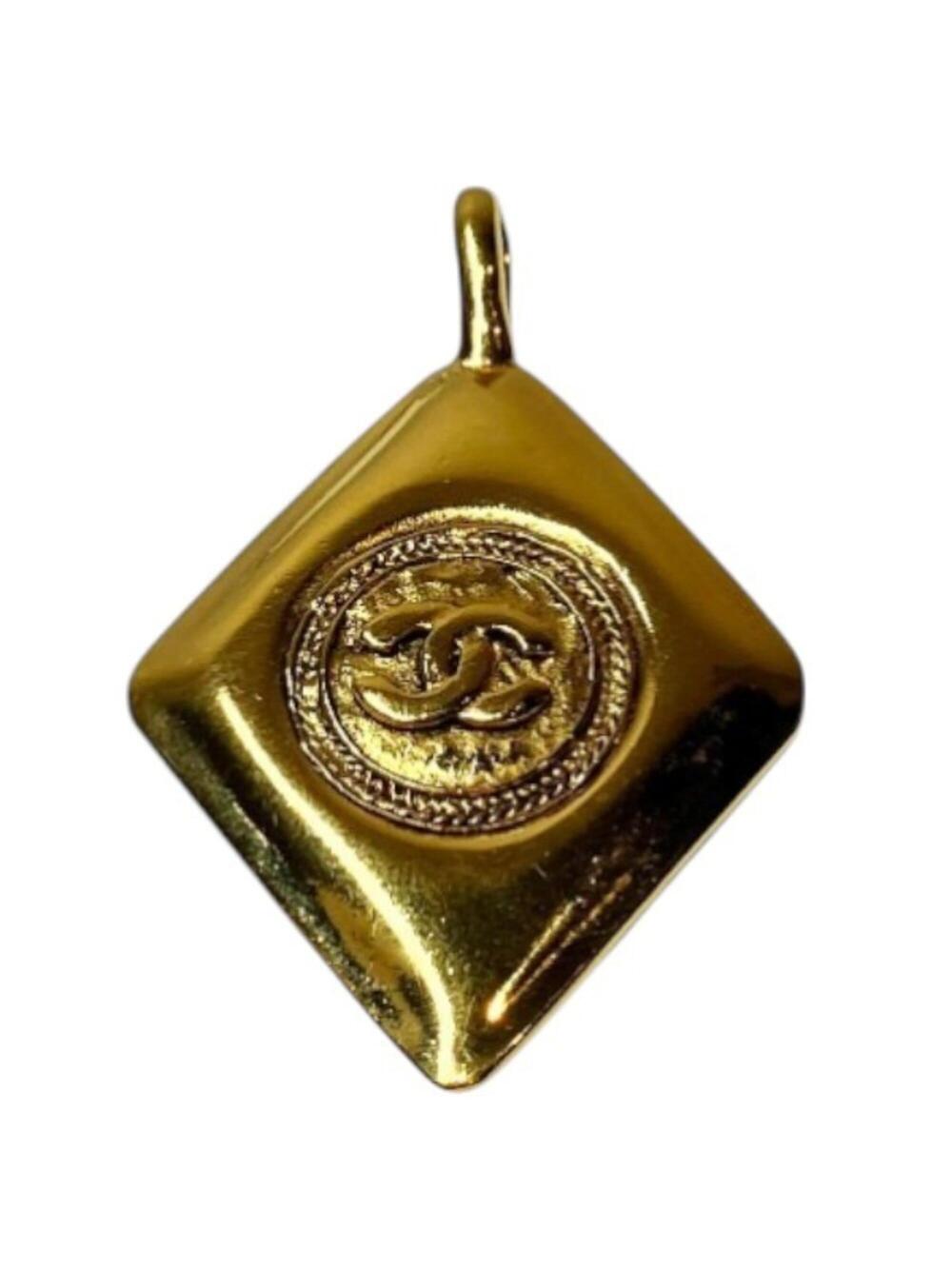 Chanel Cc Logo Necklace Metal #275999C67B - Picture 1 of 9